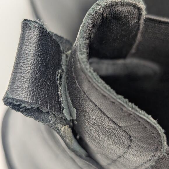 David Tate Space Leather Ankle Chelsea Boots Women's Black Size US6.5W EU37 - Picture 11 of 12